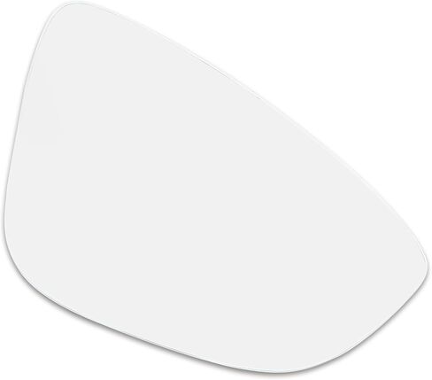Motoforti Right Passenger Side Heated Mirror Glass Replacement,for Volkswagen Eos 2009-2016,Real Glass,With Adhesive,White Glass in Saudi Arabia