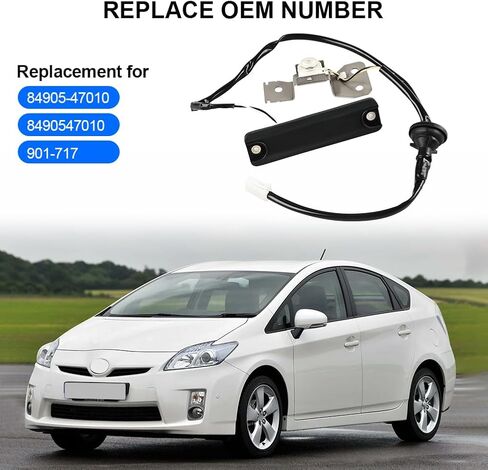 JDMON Rear Hatch Release Switch Replacement for Toyota Prius 2004 2005 2006 2007 2008 2009 Exterior Tailgate Trunk Boot Open Button with Smart Entry Replacement for 84905-47010 901-717 in Saudi Arabia