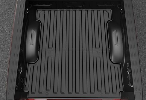 F150 5.5FT Truck Bed Mat - AOMSAZTO Bed Liner for 2015-2024 Ford F150 5.5 FT Custom Fit Cargo Mat for 2015-2024 Ford F-150 Accessories All Weather Trunk Mat in Saudi Arabia