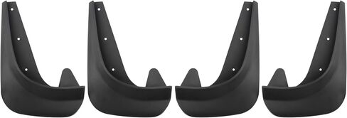 4 قطع من واقيات الطين وواقي الطين وواقي الطين مع مجموعات الأجهزة لسيارة Toyota Matrix 2003-2014 Wagon فقط لسيارة Toyota Corolla 2017 2018 2019 Hatchback 7.1in x 9.8in للسائق الخلفي الأمامي in Kuwait