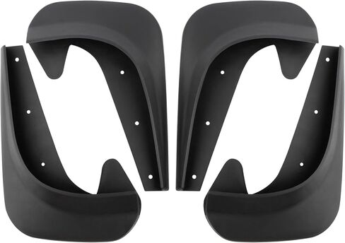 4 قطع من واقيات الطين وواقي الطين وواقي الطين مع مجموعات الأجهزة لسيارة Toyota Matrix 2003-2014 Wagon فقط لسيارة Toyota Corolla 2017 2018 2019 Hatchback 7.1in x 9.8in للسائق الخلفي الأمامي in Kuwait