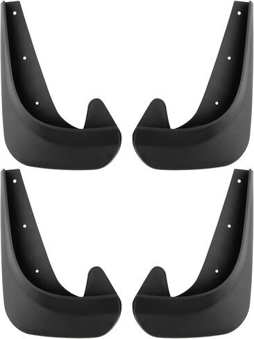 4 قطع من واقيات الطين وواقي الطين وواقي الطين مع مجموعات الأجهزة لسيارة Toyota Matrix 2003-2014 Wagon فقط لسيارة Toyota Corolla 2017 2018 2019 Hatchback 7.1in x 9.8in للسائق الخلفي الأمامي in Kuwait