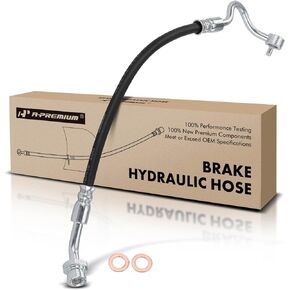 A-Premium Rear Passenger Brake Hydraulic Hose Compatible with Kia and Hyundai Models - Sedona 2006-2012 2014, Entourage 2007-2009 - Replace# 587384D500