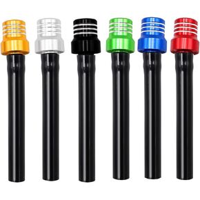 6Pcs Gas Cap Vent Tube With Valve Ball,Fuel Gas Tank Cap Breather Vent Hose,Two-way Breather Tube Vent for Motorcycle 50cc 110cc 125cc 150cc Pit Bike Tao tao Kids ATV Quad Trail Bike 6 Colors