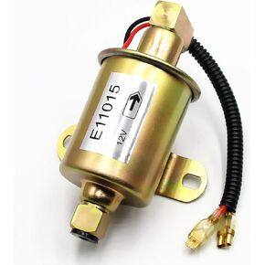 E11015 Car Electric Fuel Pump Fits Onan 5500 5.5KW Gas Generator Marquis Gold Rialta RV 5500 EVAP Motor Set, Replacement of Cummins A029F887 A047N929 149-2620 HGJAB HGJAC Airtex (1PACK)