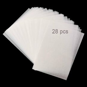 28 PCS Shrink Plastic Sheets, Shrinky Paper Sheet 20 x 14.5cm Heat Shrink Plastic Film Sheets Shrinky Art Paper Frosted Ruff n' Ready Sanded Shrinky Sheets for Kids Creative Craft Classroom Homemade