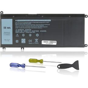 33YDH 56wh Laptop Battery for Dell Inspiron 17 7000 7778 7779 7786 7773 15 7577 G3 3579 3779 G5 5587 G7 758813 3380 14 3490 15 3590 3580 Vostro 15 7580 7570 PVHT1 P30E 81PF3 081PF3-15.2v