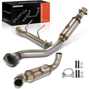A-Premium Left and Right 2-PC Catalytic Converter Kit Direct-Fit Compatible with Ford F-150 F150 2011 2012 2013 2014 5.0L, EPA Compliant