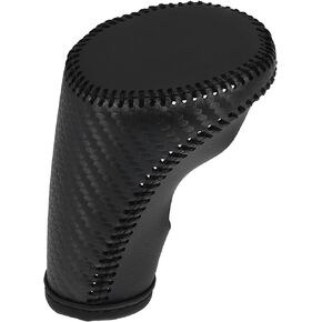 X AUTOHAUX Car Automatic Gear Shift Knob Cover Protector Carbon Fiber Pattern for Chevy Equinox 2018-2021 for Chevy Malibu 2016-2020