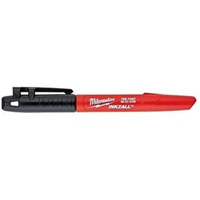 Milwaukee 48-22-3100 Inkzall Jobsite Fine Point Black Permanent Marker (24-Pack)