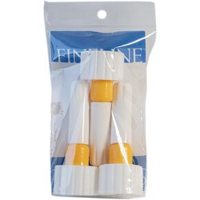 Fineline 18 Gauge 1" Applicator Tip 3/Pkg-24/410 Yellow Band
