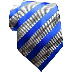 New Classic Striped JACQUARD WOVEN Silk Men's Tie Necktie
