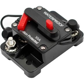 قاطع دائرة 60 أمبير للقوارب، محرك التصيد البحري، مركبات مقطورة ATV، مركبات صوت ستيريو، بطارية إلكترونية، النظام الشمسي، صمام مضمن مع مفتاح إعادة ضبط يدوي، مقاوم للماء، 12 فولت - 42 فولت تيار مستمر in Kuwait