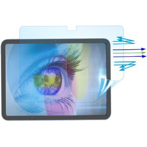 2 Pack Anti Blue Light Glare Screen Protector for iPad 10th Generation 10.9 Inch (2022 Release) Tablet, Eye Protection Blue Light & Glare Screen Filter Film, Case Friendly, Anti Fingerprint