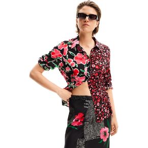 Desigual Women's Woman Woven Shirt Long Sleeve
