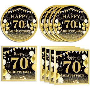 40 PCS40th Birthday Party Decorations 40th Birthday Party Tableware1984 Birthday Party Decorations Supplies Birthday Party Plates Napkins for Cheers to 40 Years Wedding Anniversary Party Supplies