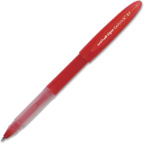 Uniball Signo 207 Gel Stick Gel Pen, 12 Red Pens, 0.7mm Medium Point Gel Pens| Office Supplies, Ink Pens, Colored Pens, Fine Point, Smooth Writing Pens, Ballpoint Pens