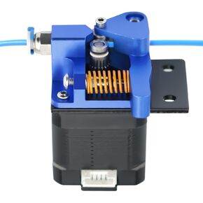 Haldis 3D Dual Gear Extruder, Upgraded Aluminum Alloy Block Bowden Extruder 1.75mm Filament for Creality Ender 3 Cr10 Cr-10 Pro Cr-10s Tornado