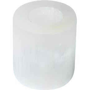 | Selenite Candle Holder | 1 Pc