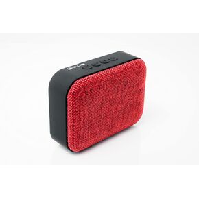 TELLUR Callisto Portable Bluetooth Speaker, Ultra Compact Fabric Design, FM Portable Radio Speaker, Hands-Free, USB, MicroSD/TF, MicroUSB Aux Port (Black)