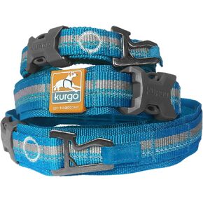 Kurgo Rsg Stub Leash for Dogs | Adjustable Dog Leash | Hands Free Dog Leash for Walking, Jogging, Or Running | Customizable Molle-Compatible Pet Lead | Training Handle | Web Keeper | Reflective | 48"