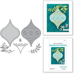 SPELLBINDERS PAPERCRAFTS, INC Spellbinders Etched Dies-Stitched Ornament, Metal