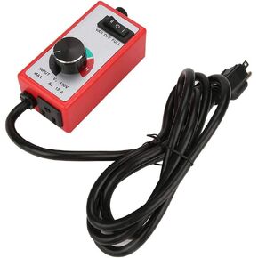 Speed Governor,120V Router Fan Variable Speed Controller Governor Electric Motor Rheostat High quality motor, reliable and ,Red