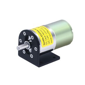 DC Gear Motor 12V 100RPM, Micro Motors 1.5"(37mm) Diameter Built-in Gearbox DIY Motor, Respooler Motor…