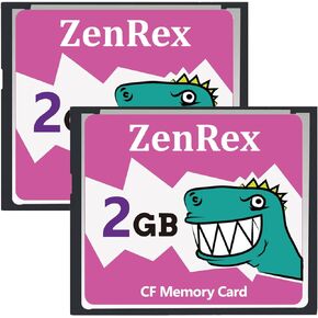 2GB 2 Pack CompactFlash Memory Card CF Card UDMA High Speed for Camere