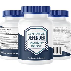Defender Immunity Boost, 5-in-1 Powerful Blend of Quercetin, Zinc, Vitamin D, Vitamin C, Copper to Help Support Overall Health, 60 Caps