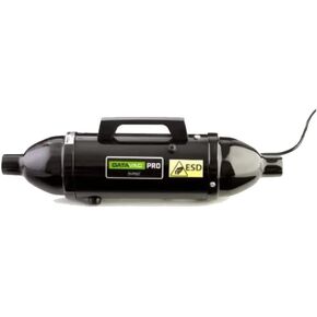 METROVAC ESD-Safe Pro Series | Comp Vacuum/Blower w/Micro Cleaning Tools | Multipurpose Tool for Removing Dust, Lint & Paper Shreds | 1 Pack, Black