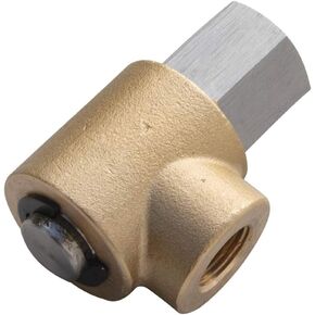 Stens 758-806 Swivel For 90 Degree Swivel - 3/8" FNPT x 1/2" FNPT - 4000 PSI Max - 10,500 Gallons Per Minute - 300 Degrees Fahrenheit Max Temperature - Copper Silver