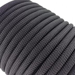 Fearless Courage Climbing Rope Static Rope UIAA Rappelling Rope 150FT(46M) Static Line Nylon Kern Mantle Rope for Rock Climbing, Mountain Tree Climbing, Hauling, Rescue, Climbing Equipment