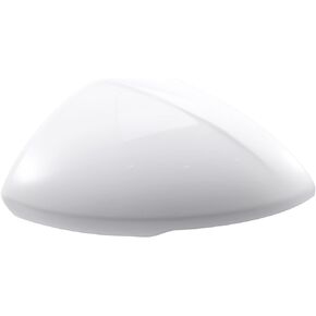 Motoforti Side View Mirror Cover Trim Shell, Left Side Mirror Cap Replacement, for Chevrolet Cruze 2017-2019, ABS, White