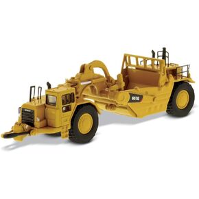 Diecast Masters 1:125 Caterpillar 657G Wheel Tractor Scraper, Elite Series Cat Truck | Scale Model Diecast Collectible Construction Trucks | Caterpillar Truck, Model 85542
