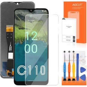 for Nokia C110 Screen Replacement for Nokia C110 LCD Display N156DL LCD Digitizer Touch Screen Assembly Repair Parts