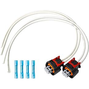 Injector Pigtail Connector PT3739 Fit for Duramax L5P Engine V8 6.6L Original Equipment Multi-Purpose Pigtail Kit Compatible with Cadillac Chevy GMC Canyon Savana Sierra Replace 19368140（2PCS）