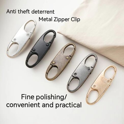WFULING-6pcs السحابات السحابات مكافحة سرقة الردع العالمي سستة سحب استبدال مفتاح قلادة الملحقات حقيبة الظهر حقيبة يد سلسلة المفاتيح شنقا حبل in Saudi Arabia