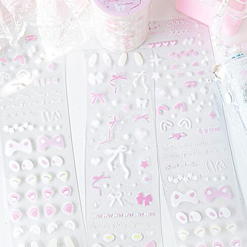 4 لفات أرنب القط الأذن PET الشريط الكرتون لطيف اشي ملصقات الشريط مجموعة كوريا اشي الشريط Kpop اشي أشرطة الزخرفية اخفاء الشريط واسعة اشي الشريط الزخرفية الشريط للحرف اليومية سكرابوكينغ المورد in Kuwait