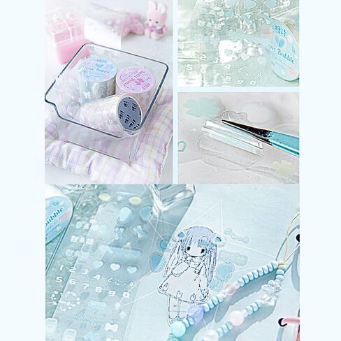 4 لفات أرنب القط الأذن PET الشريط الكرتون لطيف اشي ملصقات الشريط مجموعة كوريا اشي الشريط Kpop اشي أشرطة الزخرفية اخفاء الشريط واسعة اشي الشريط الزخرفية الشريط للحرف اليومية سكرابوكينغ المورد in Kuwait