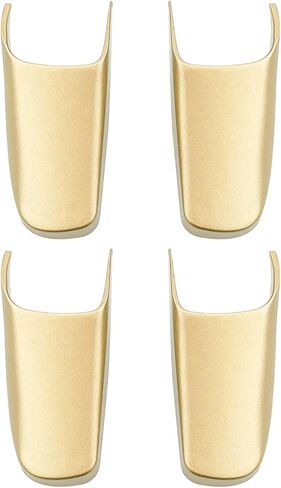 Door Pull Strap End Caps Fit for Lincoln Town Car 2003-2011, Interior Door Handle Trim Light Gold 2 Door Set in Saudi Arabia