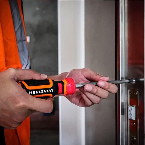 فانكويش طقم مفك مغناطيسي مكون من 8 قطع، 4 فتحات و4 أطراف فيليبس، مجموعة أدوات للمنزل 2153 in Kuwait