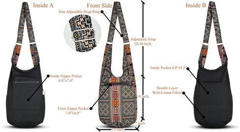 Crossbody Bags For Women Crossbody Purse Hobo Bags With Zipper And Small Sack Bag in Saudi Arabia