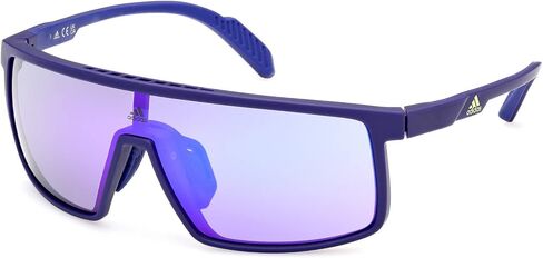 Sunglasses Adidas Sport SP 0057 92Z Blue/Other/Gradient Or Mirror Violet in Saudi Arabia