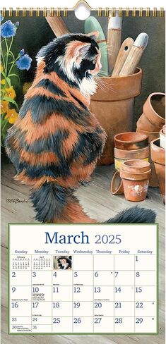LANG Cats In The Country 2025 تقويم حائط عمودي (25991079115) in Kuwait