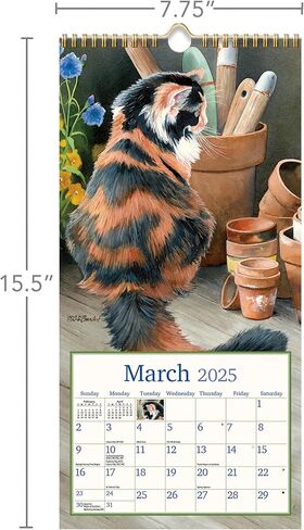 LANG Cats In The Country 2025 تقويم حائط عمودي (25991079115) in Kuwait