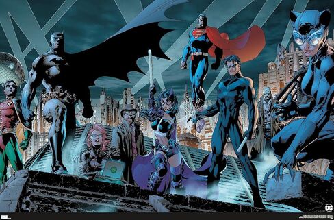 Trends International DC Comics - باتمان - ملصق حائط Skyline in Saudi Arabia