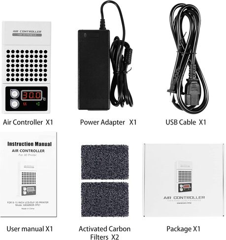 Mini Heater for 3D Resin Printer, AUERVO Lightweight 3D Printer Thermostat Temperature Controller Heating Cooling Temp Control for LCD DLP 3D Printer in Saudi Arabia