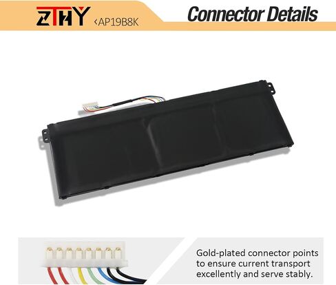 ZTHY AP19B8K AP19B5K استبدال بطارية الكمبيوتر المحمول لشركة أيسر أسباير 3 A315-56 A315-57 A315-57G A315-58 A315-58G A315-59 A315-59G A317-52 A317-53 A317-53G Aspire 5 A514-53 Extensa 15 EX215- 54 EX215-54G in Saudi Arabia