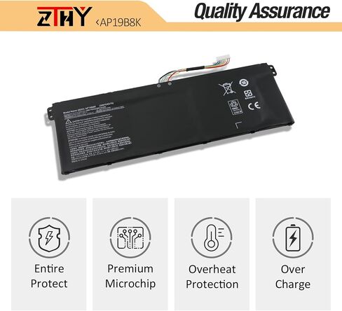 ZTHY AP19B8K AP19B5K استبدال بطارية الكمبيوتر المحمول لشركة أيسر أسباير 3 A315-56 A315-57 A315-57G A315-58 A315-58G A315-59 A315-59G A317-52 A317-53 A317-53G Aspire 5 A514-53 Extensa 15 EX215- 54 EX215-54G in Saudi Arabia